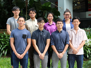 The Antibody and Product Development group is led by Samuel Ken-En Gan (back row, second from the left). Postdoctoral fellow Chinh Tran-To Su (back row, second from right) was the first author of this study.