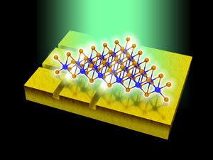 A*STAR researchers find tiny trenches patterned into a gold surface enhance photoluminescence efficiency.